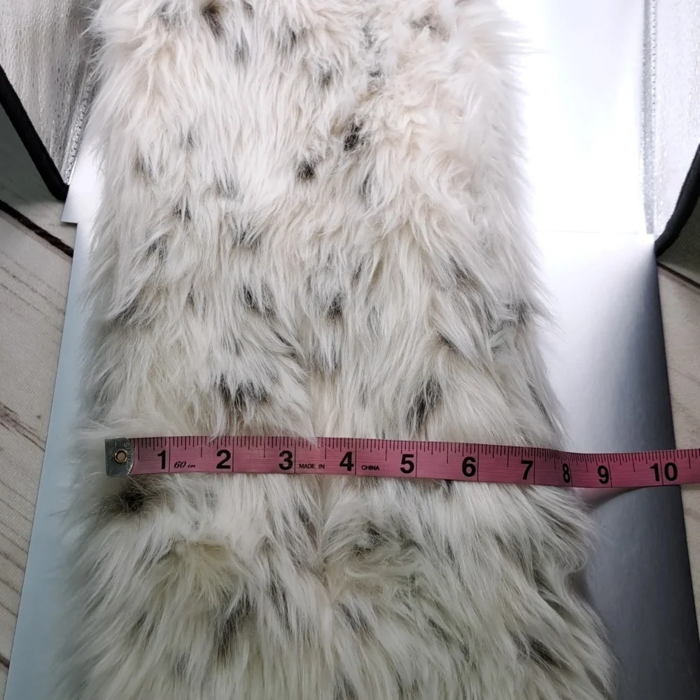 Chico's Cora Pull Through Faux Fur Scarf